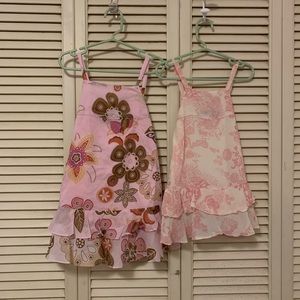 Lot Girls Floral Dresses Size 3/4